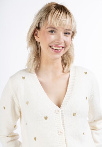 MYMO Knit Cardigan 'Nolie' in White