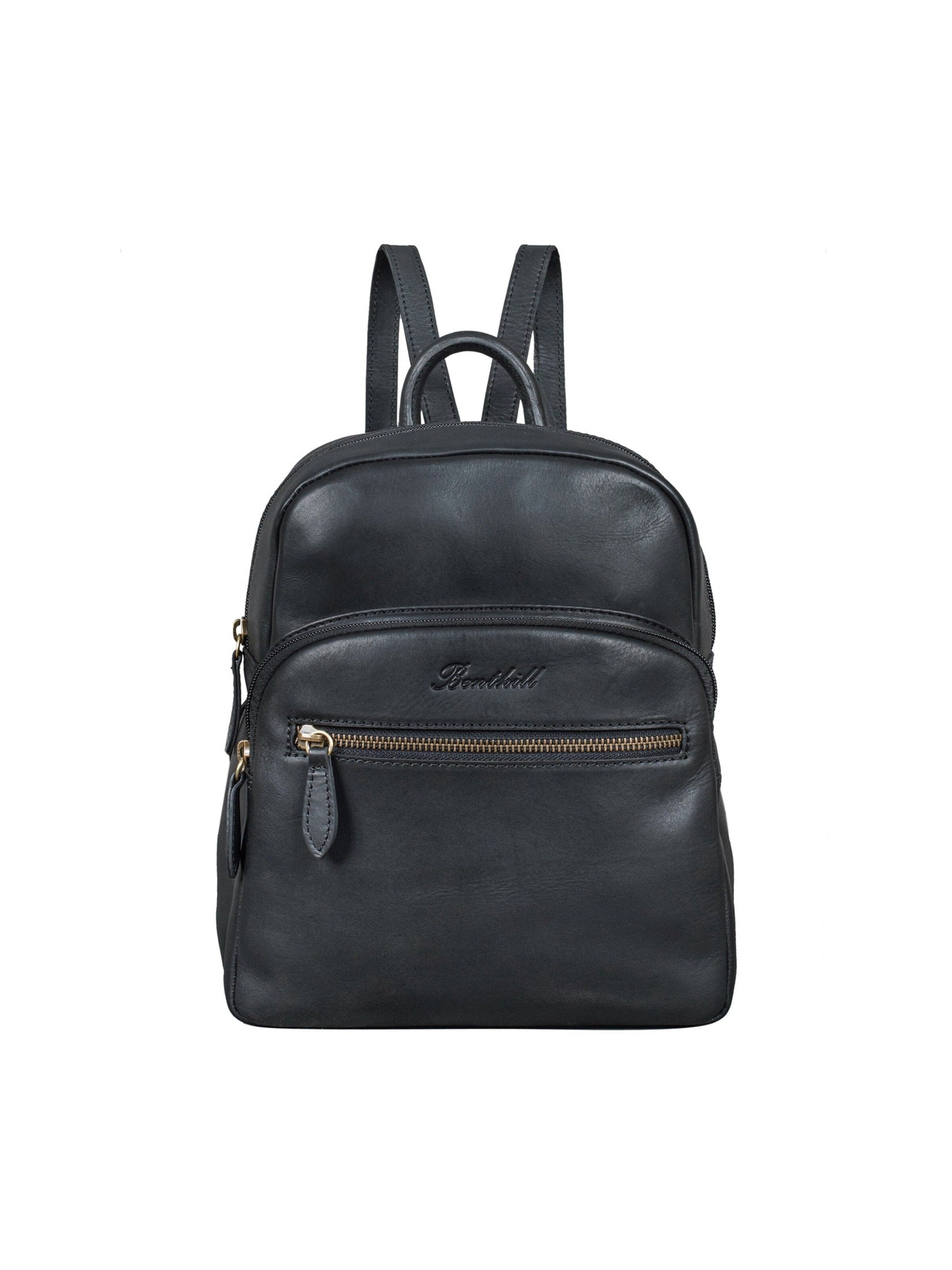 Benthill Backpack in Black: front