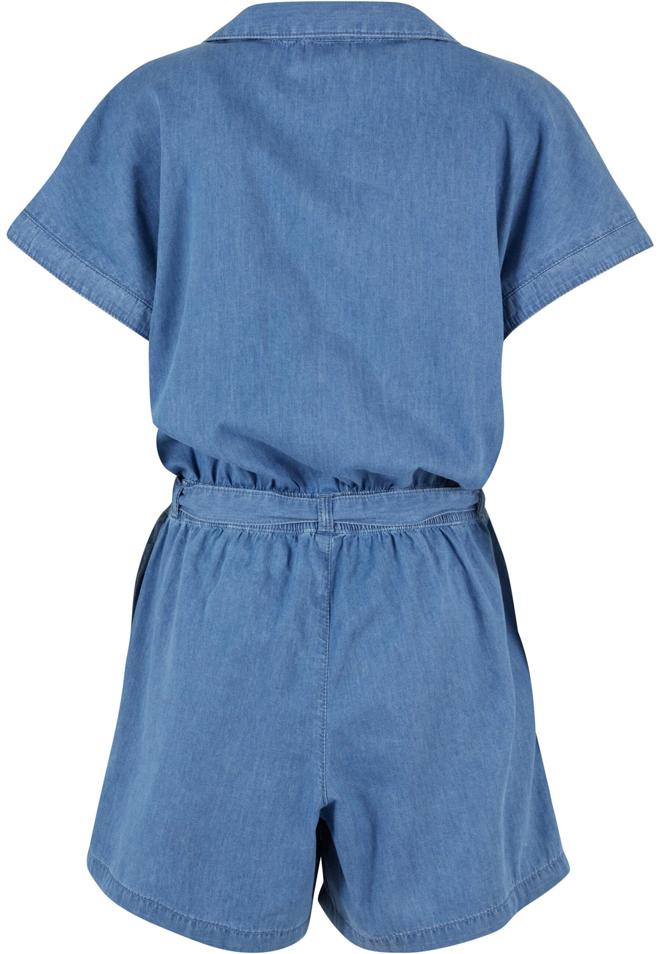 Urban Classics Overal - Modrá