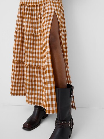 Jupe Bershka en marron