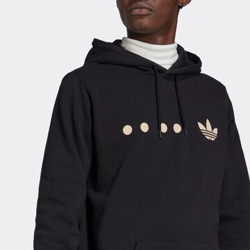 Bluză de molton 'Reclaim Logo' de la ADIDAS ORIGINALS pe negru