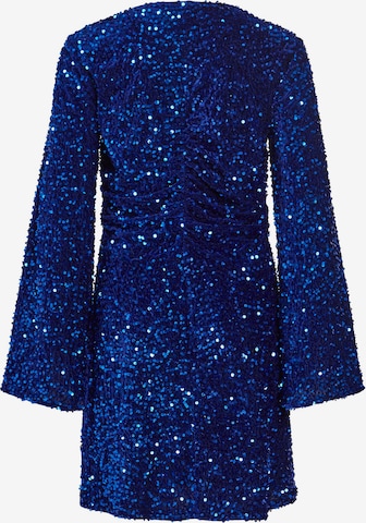 VILA Cocktail Dress 'BARINA' in Blue