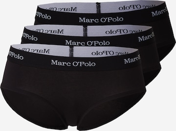 Marc O'Polo Majtki 'Essentials' w kolorze czarny: przód