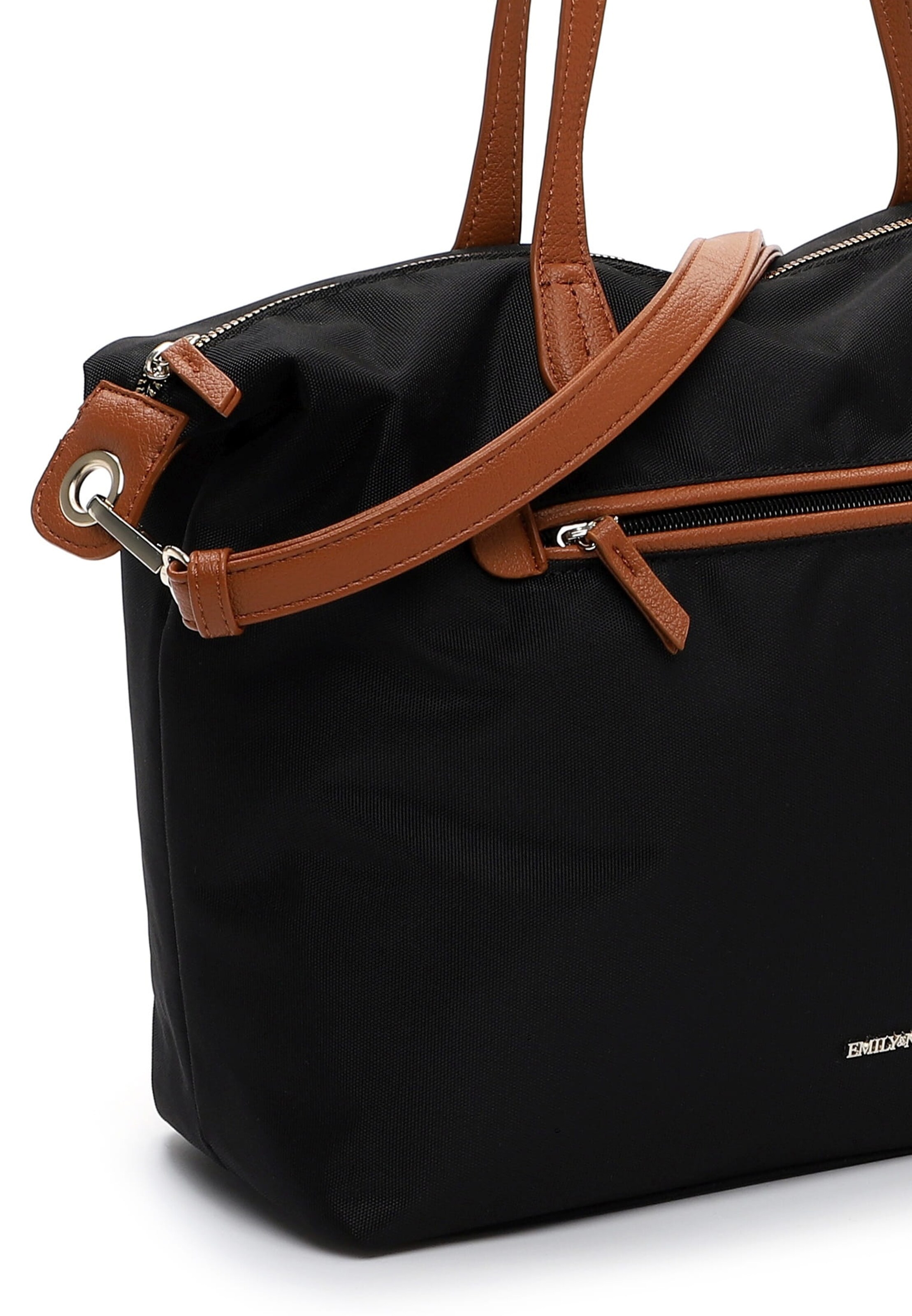 Shopper 'Jarina' di Emily & Noah in nero