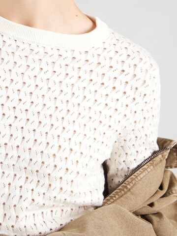 Pull-over QS en beige
