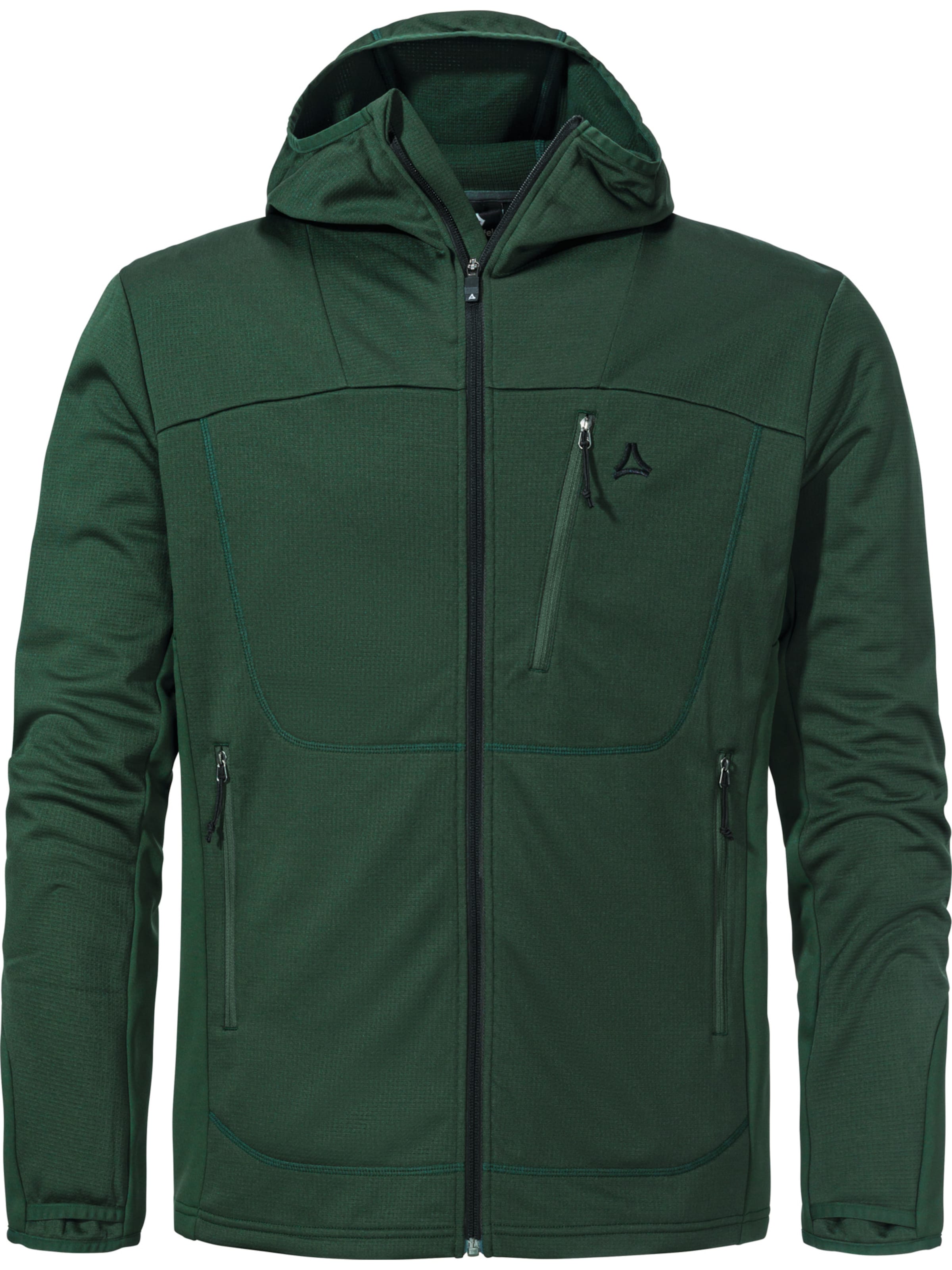 Veste en polaire fonctionnelle 'Milagle' Schöffel en vert : devant