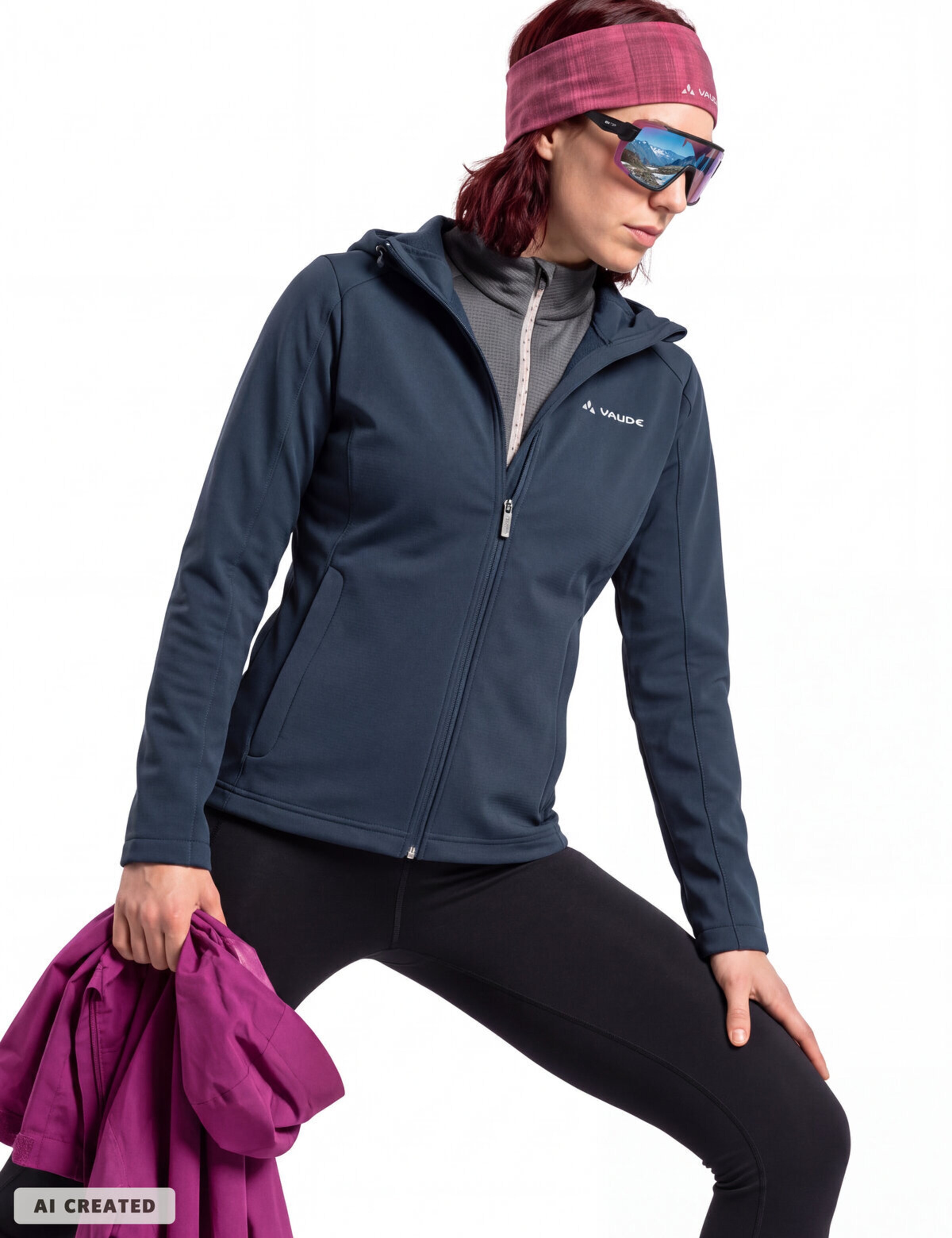 VAUDE Tussenjas in Blauw