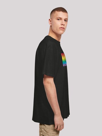 T-Shirt 'Marvel Pride' F4NT4STIC en noir