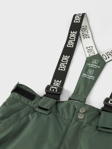 NAME IT Regular Sports trousers 'Slope' in Green