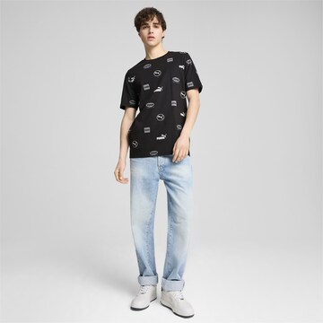 PUMA Funktionsshirt 'Power' in Schwarz: Vorderseite