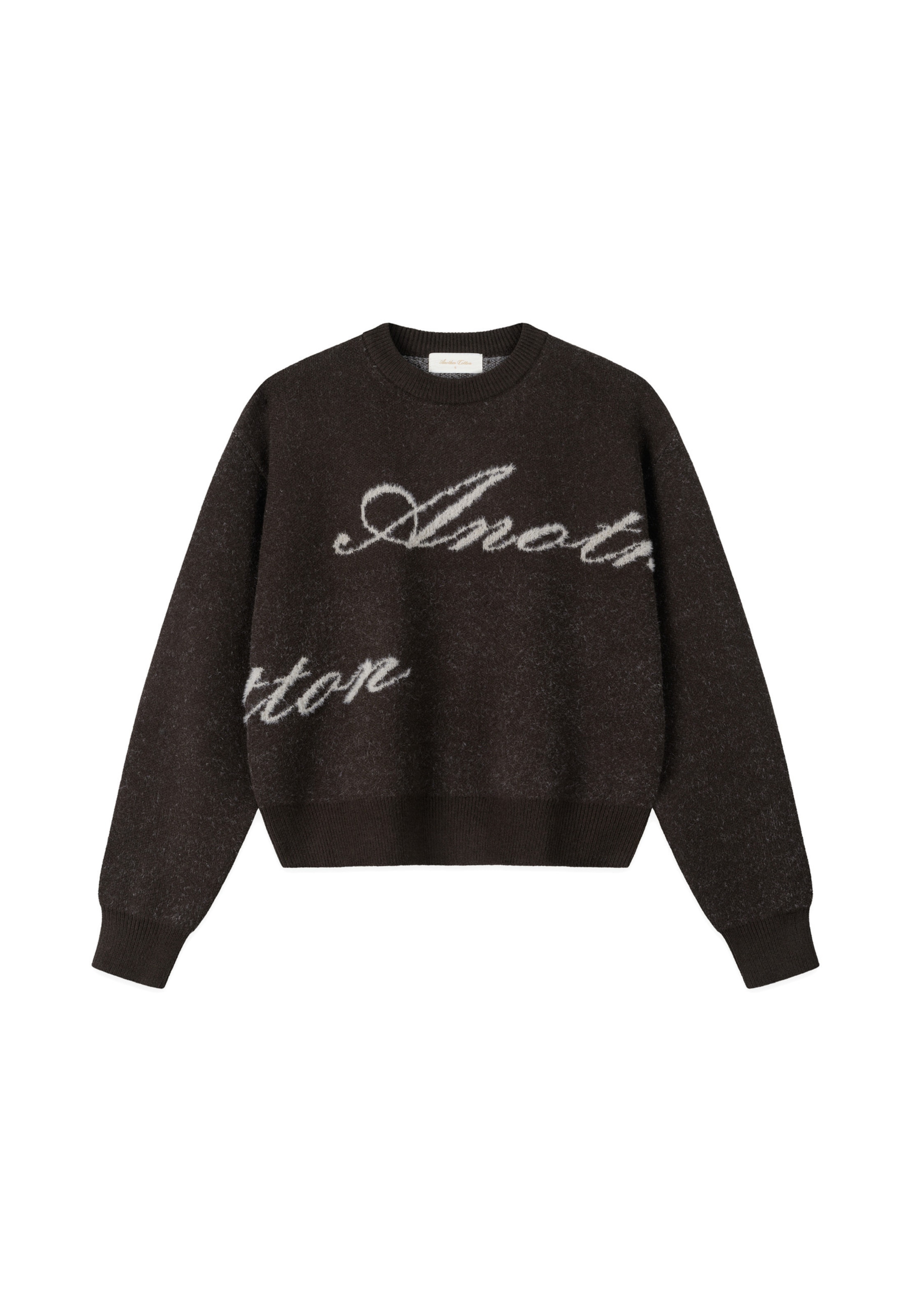 Pullover di Another Cotton Lab in marrone: frontale