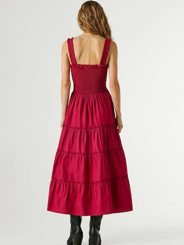 Pepe Jeans Summer dress 'Avril' in Red