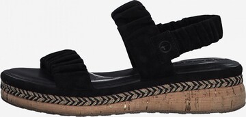 TAMARIS Sandals in Black