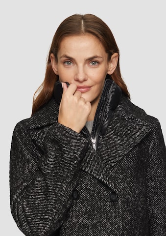 s.Oliver Between-season jacket 'Inlay' in Black