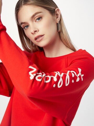 TOMMY HILFIGER Mikina – červená