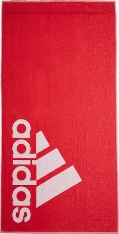 Serviettes ADIDAS SPORTSWEAR en rouge : devant