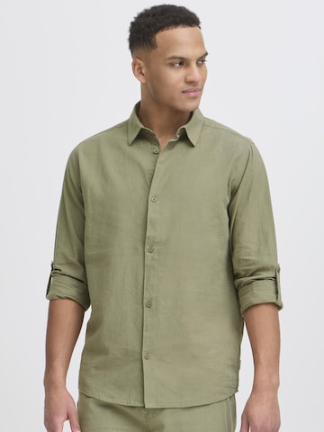 Fit confort Chemise 'Monko' INDICODE JEANS en vert : devant