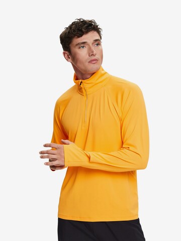 ESPRIT Functioneel shirt in Oranje: voorkant