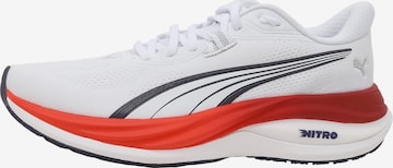 PUMASportske cipele 'Electrify Nitro 5' - bijela boja: prednji dio