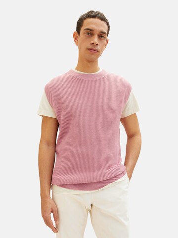 TOM TAILOR Pullunder i pink: forside