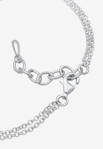 Elli DIAMONDS Armband 'Infinity' in Zilver