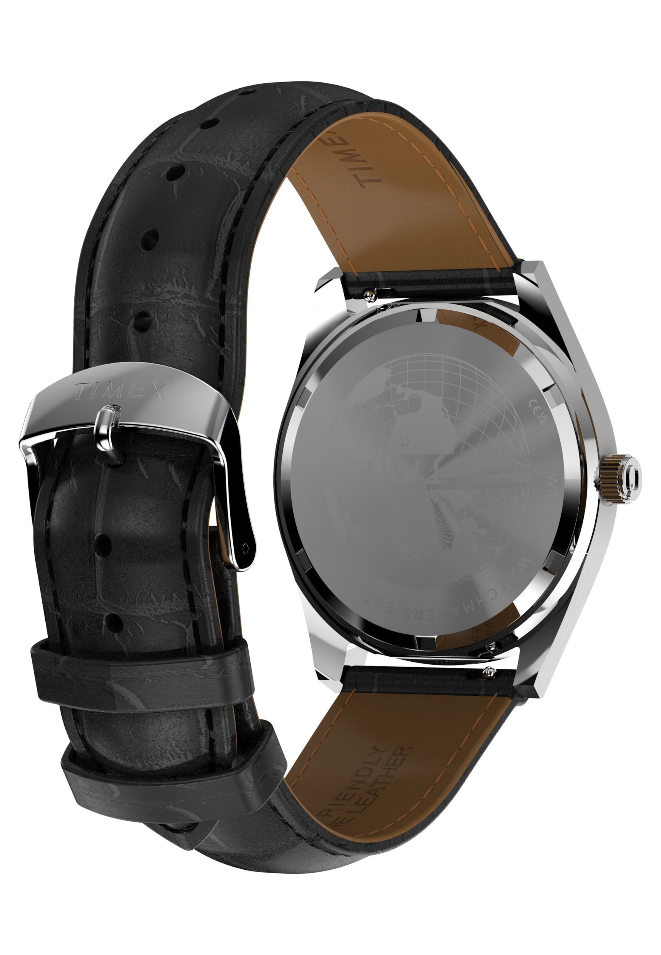 Montre à affichage analogique TIMEX en noir
