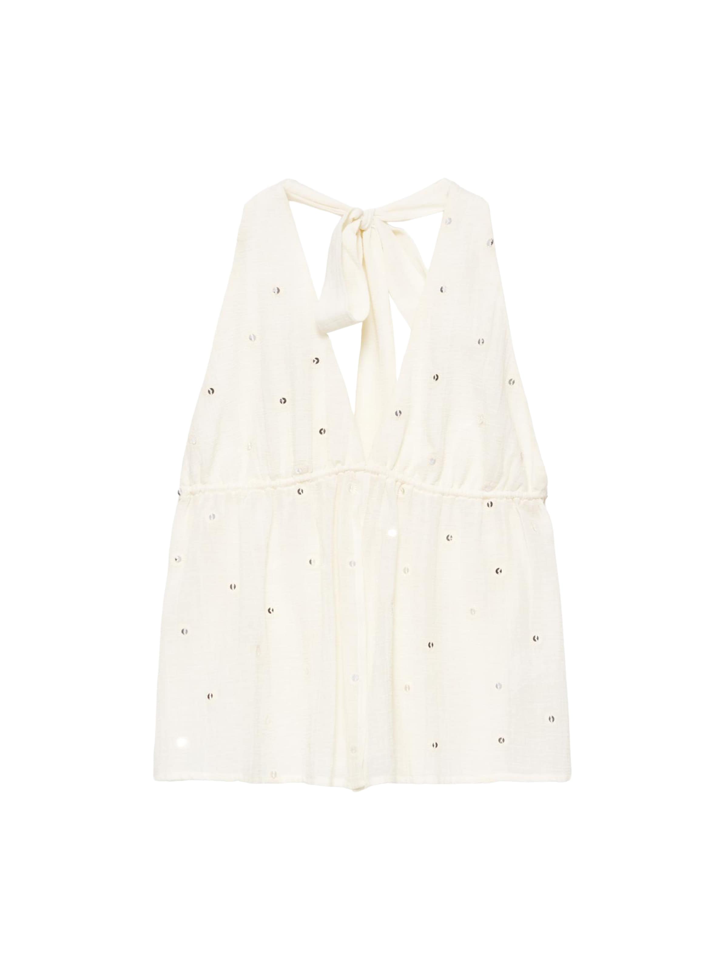 Pull&Bear Top in XS in Ecru, Item view
