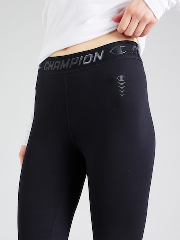 Champion Authentic Athletic Apparel Skinny Športne hlače | črna barva