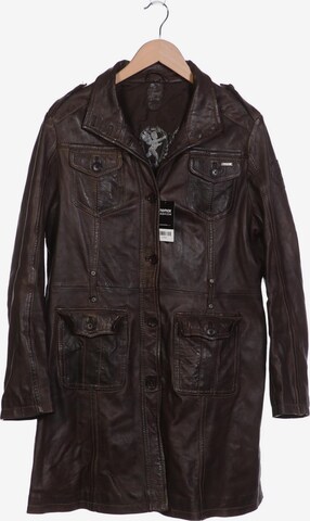 Gipsy Jacket & Coat in XXL in Brown: front