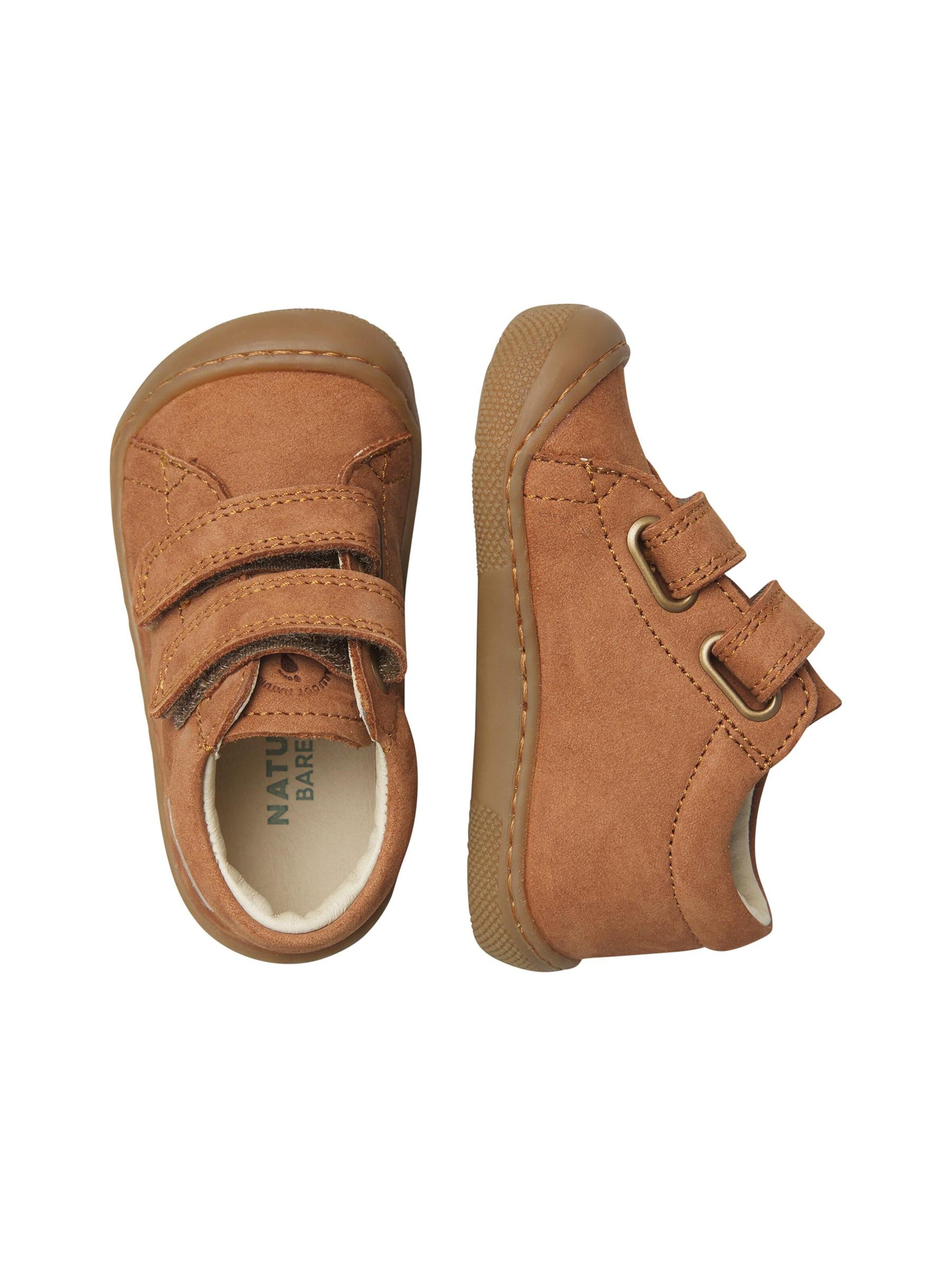 NATURINO Lage schoen 'BAREFOOT AMUR VL' in Bruin