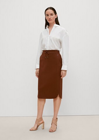COMMA Skirt in Brown
