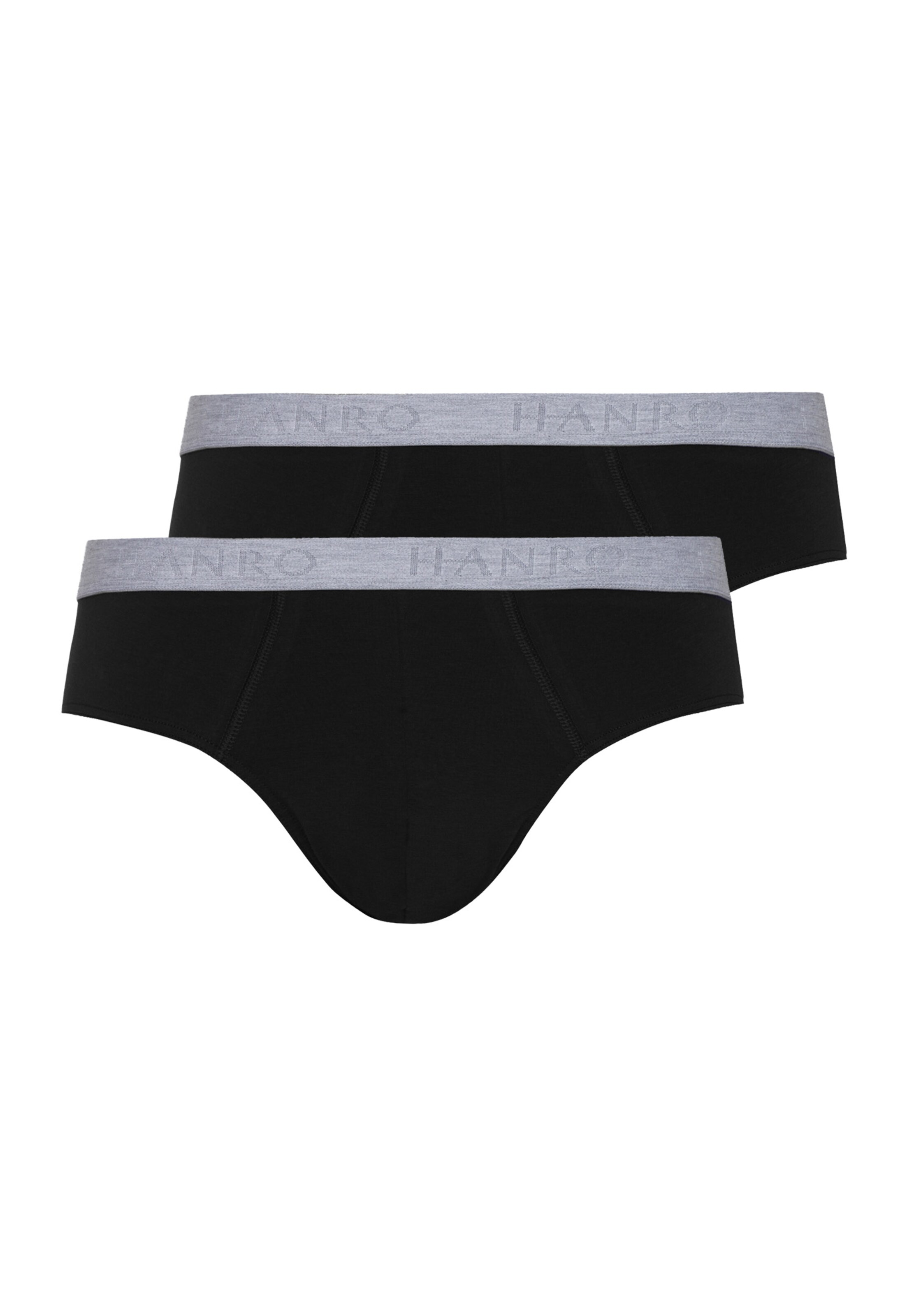 Hanro - Cueca 'Essentials' em preto: frente