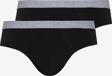 Hanro - Cueca 'Essentials' em preto: frente