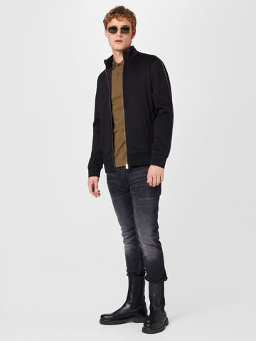 BOSS Sweatjacke 'Scavo' in Schwarz