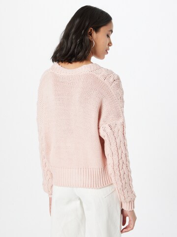 Cardigan Sublevel en rose