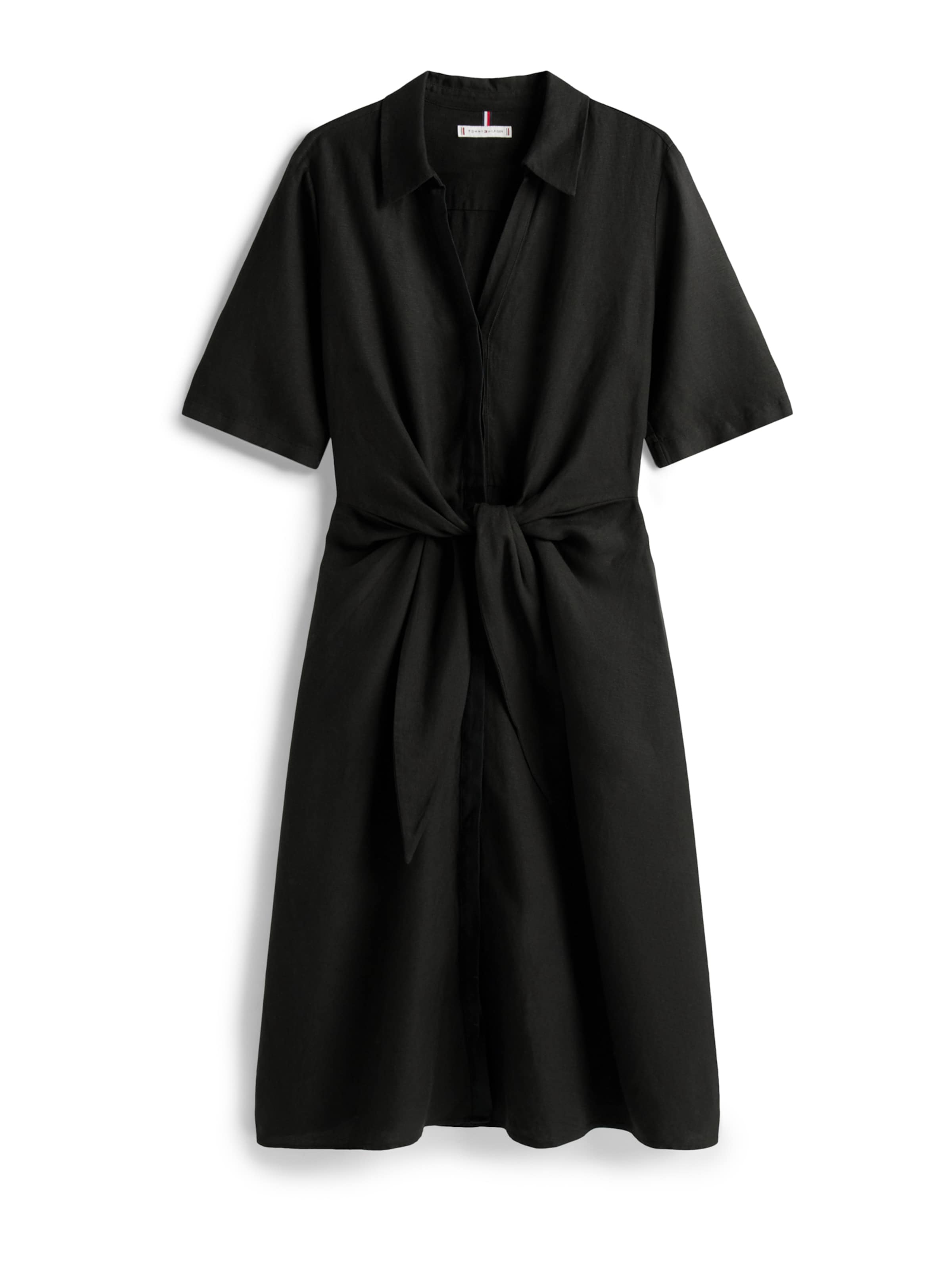 Robe-chemise TOMMY HILFIGER en noir : devant