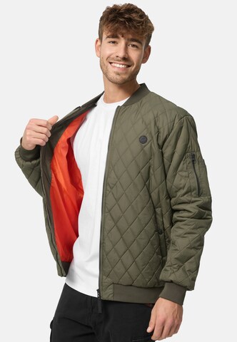 INDICODE JEANS Tussenjas 'Novak' in Groen