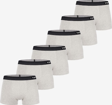Boxers ' Premium Jersey Stretch ' VIP en gris : devant