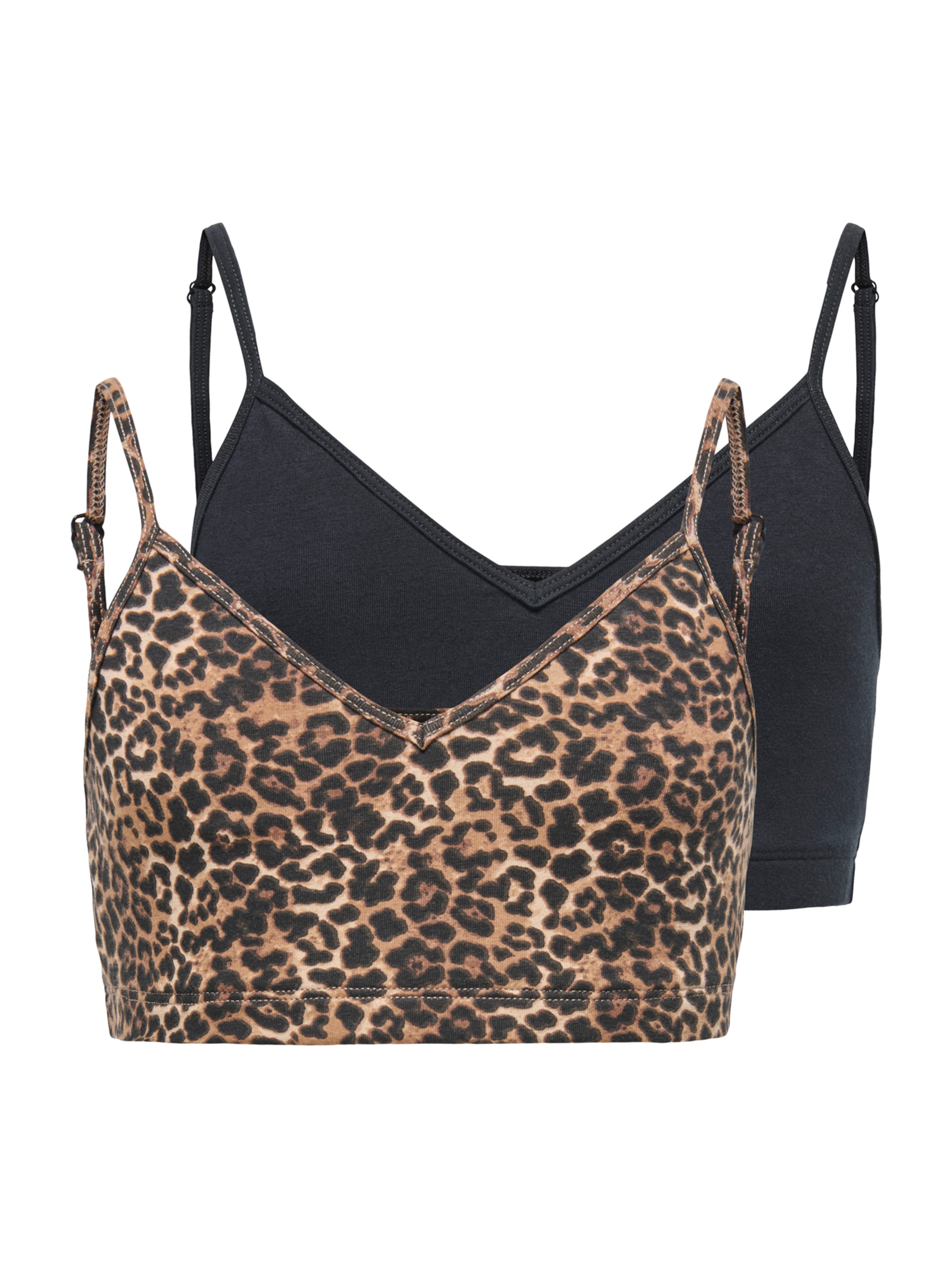 ONLY GIRLS Biustonosz 'KOGLOLA' w kolorze brązowy: przód