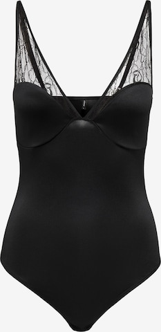 ONLY Bodysuit 'VALERIE' in Black: front