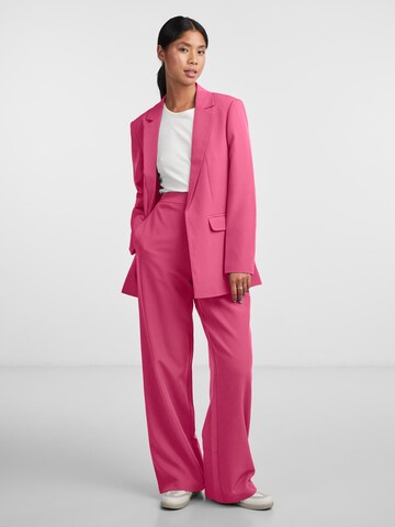 PIECES Wide Leg Hose 'PCBozzy' in Pink