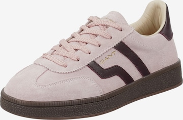Baskets basses 'Cuzima' GANT en rose : devant