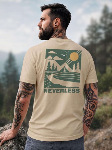 Neverless Shirt 'Neverless' in Beige