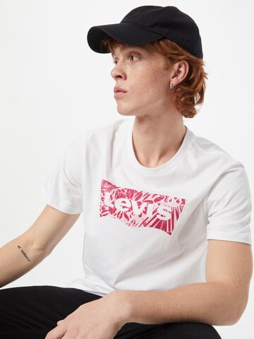 LEVI'S ® Regular Shirt 'Graphic Crewneck Tee' in Grau