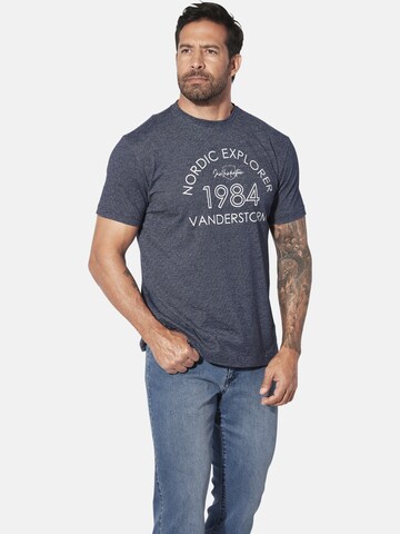 Jan Vanderstorm Shirt 'Kerlovan' in Blauw: voorkant