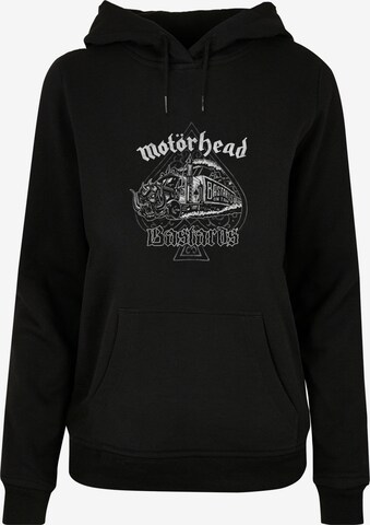 Felpa 'Motorhead - Bastards' di Merchcode in nero: frontale
