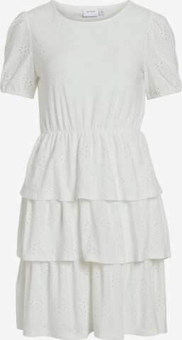 VILA Платье 'Kawa' в Белый: спереди