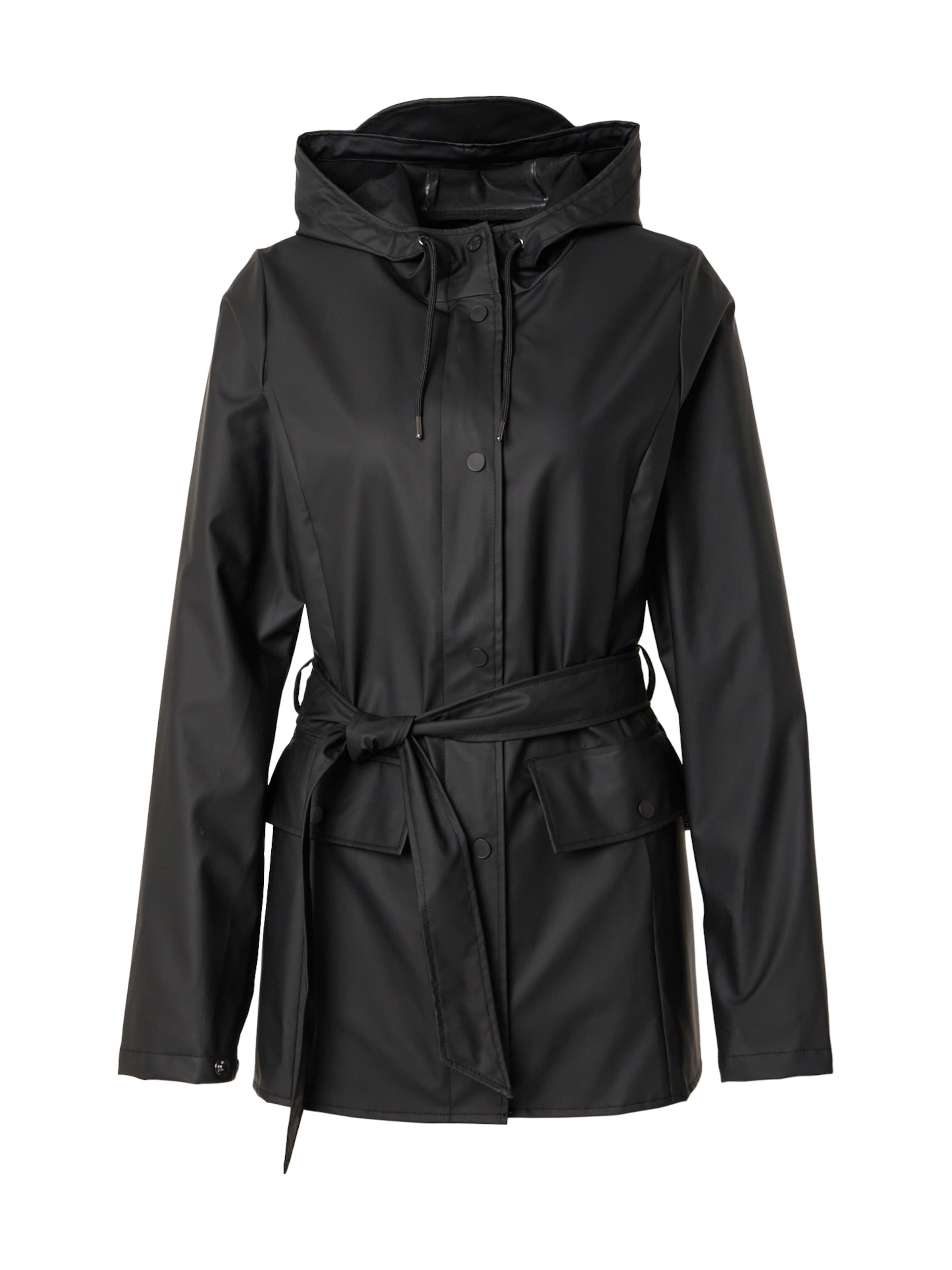 RAINS Funktionsjakke i sort: forside