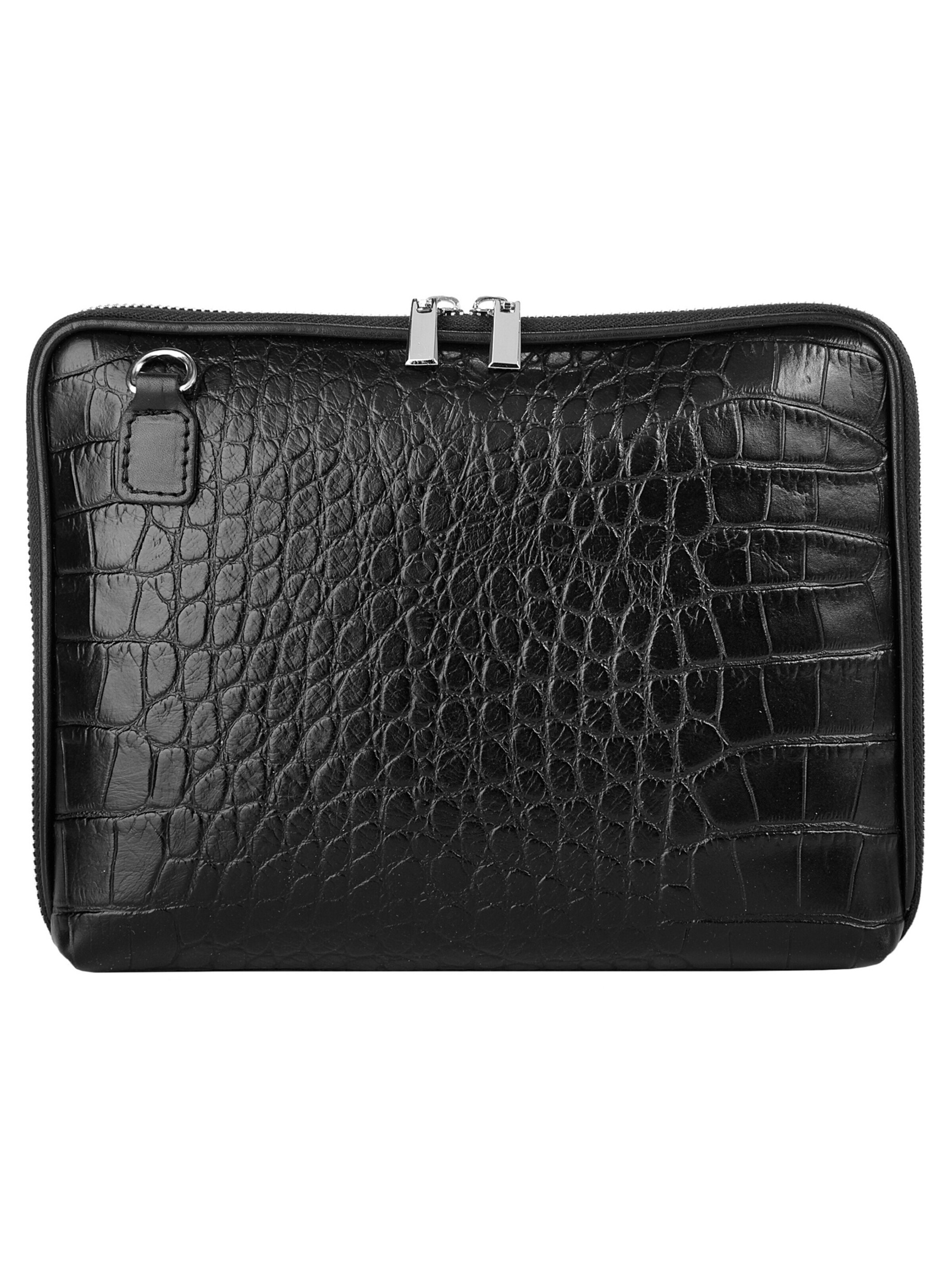 Sac à bandoulière Cluty en noir : devant