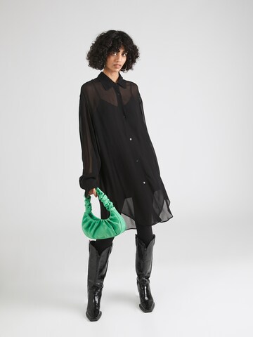 BOSS Black Blouse 'Bareid' in Zwart